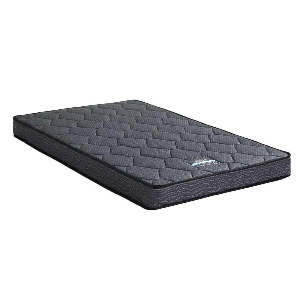 Giselle Bedding Single Mattress 16cm Bonnell Spring Medium Firm Tight Top