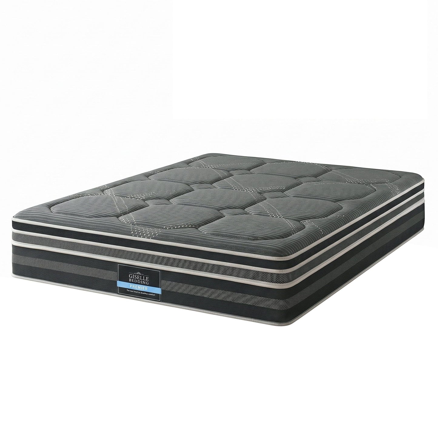 Giselle Mattress 35cm Hybrid Pocket Spring Euro Top Queen