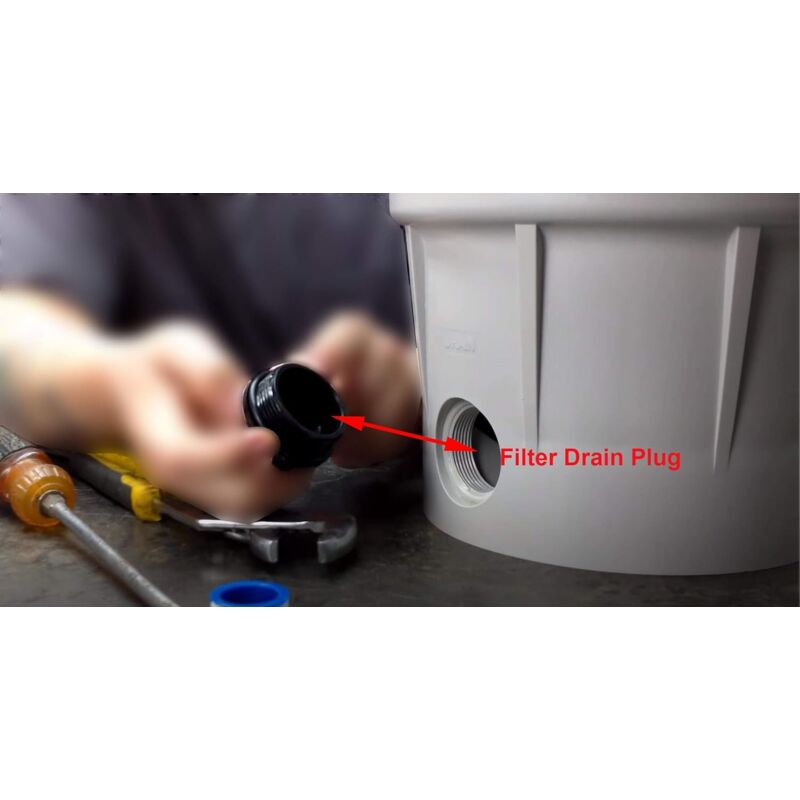Winterizing Plug And Pool Filter Sp1022C With O-Ring For Winterizing Pools During The Winter Season And For Most