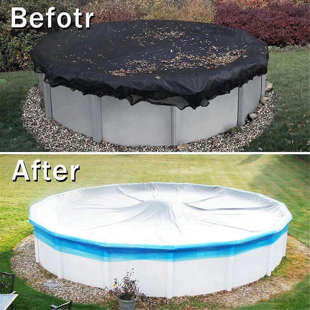Extra Thick Winter Pool Cushion for Above Ground Pool, Compatible with D-XY27, Blue