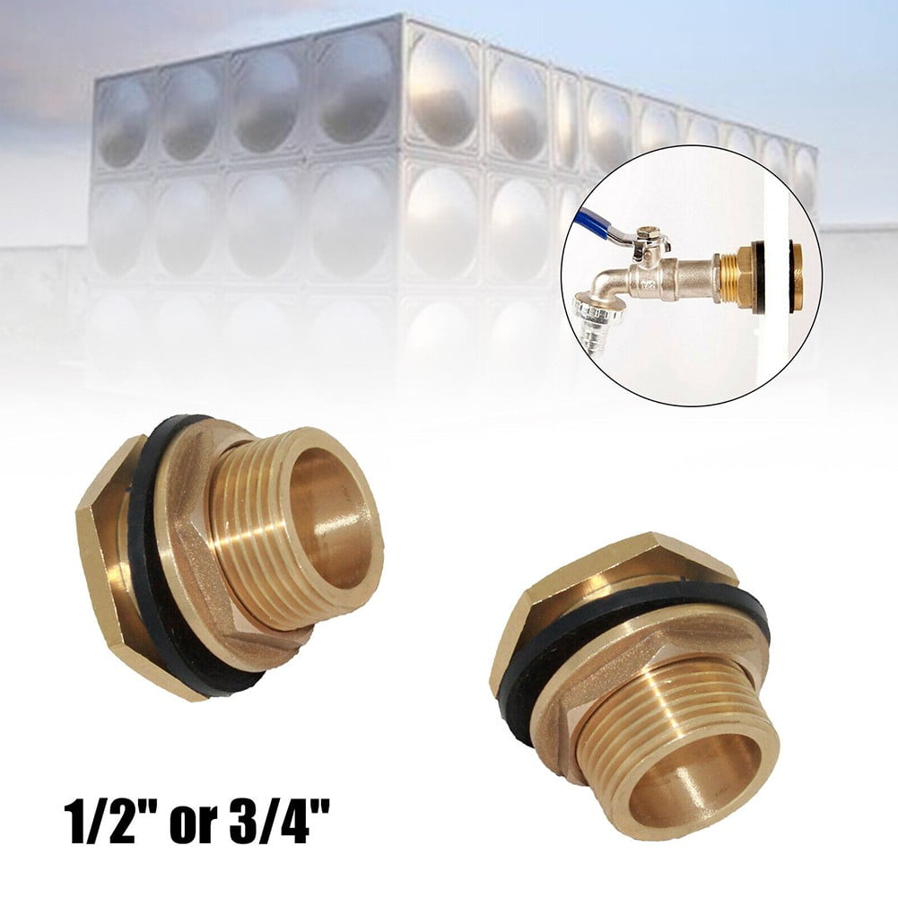 Water Butt Water Tank Tap Buckets Connector Brass Bib Tap Click-lock Fitting 45720 Smile Home 45720