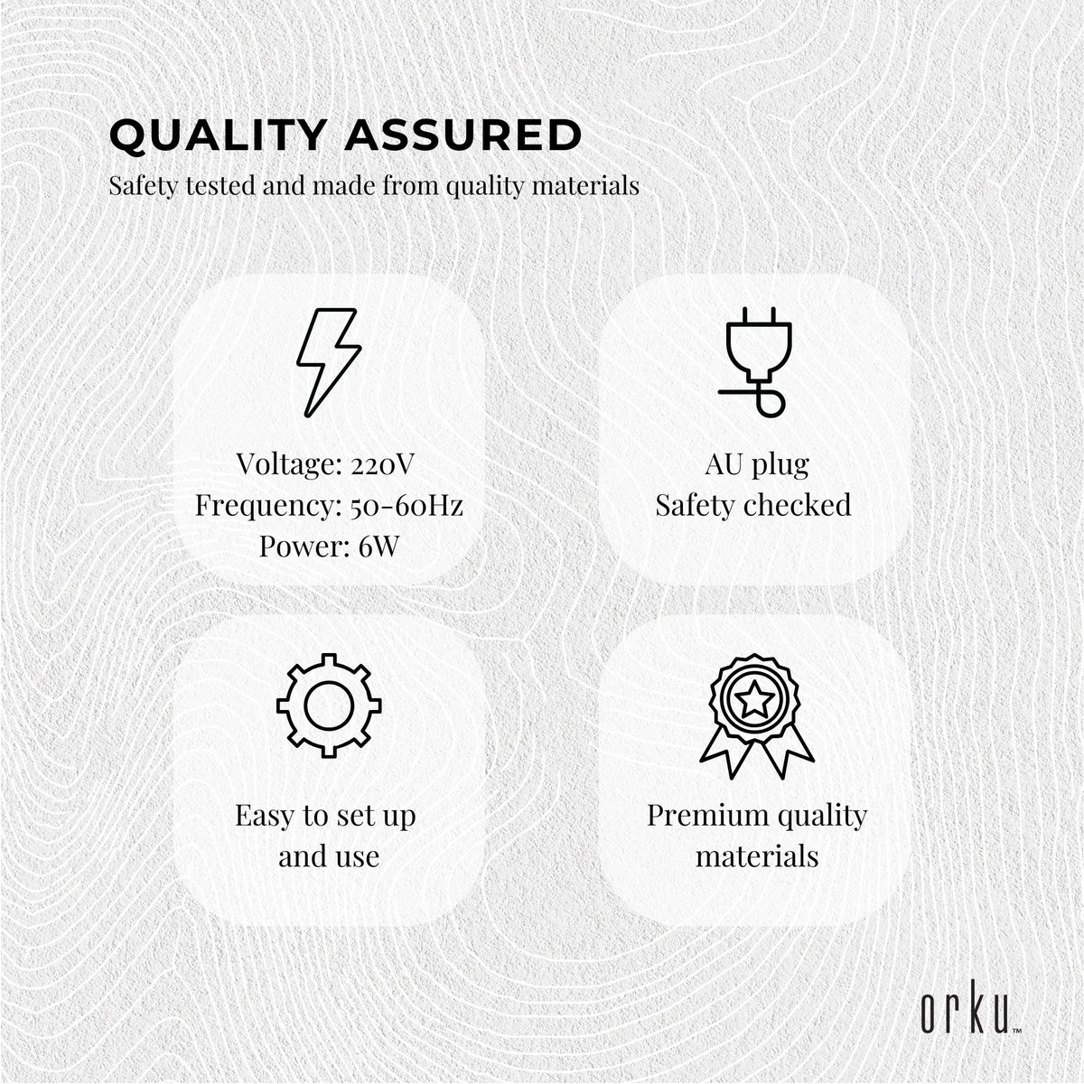 Orku 10L UV Disinfection Cabinet for Salon Beauty Nail Tool Storage