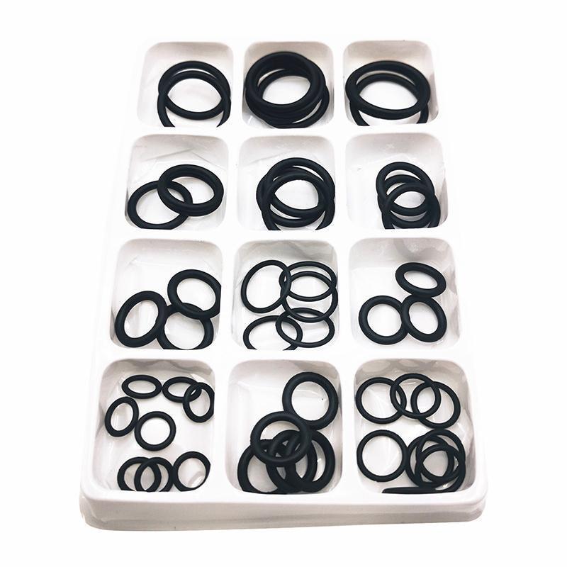 Rubber O-Ring Assortment Kit 50PC- Pack O-Rings Set Automotive Plumbing Seals