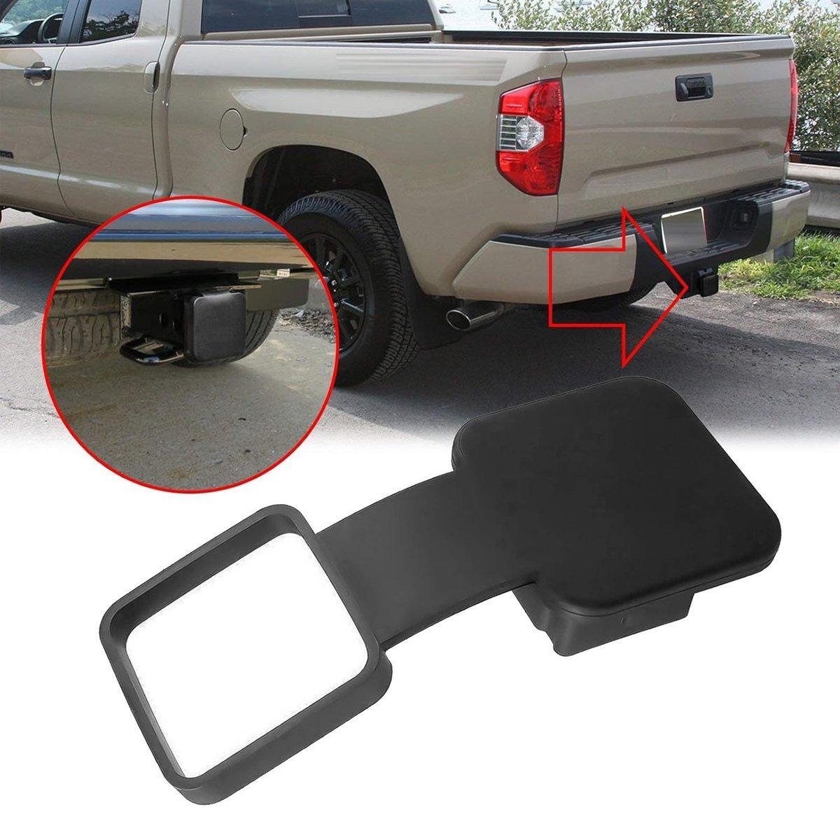 2pcs Car Trailer Hook Cover Retrofit Decoration Protective Towing Hitch Cover