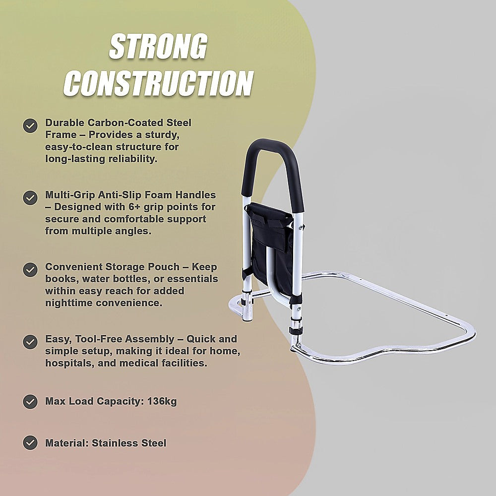 Bed Rail for Mobility – Support Assist Bar for Seniors, Adults and Patients