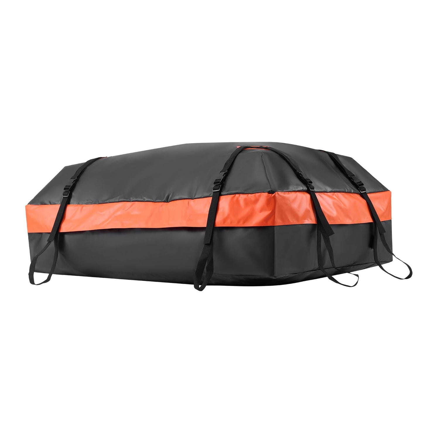 Car Rooftop Cargo Carrier Bag, 15 Cubic Feet Car Roof Cargo Carrier, 100% Waterproof Heavy Duty 840D PVC Roof Luggage Bag for All Vehicle with/without Rack- with Lock, Non-Slip Mat, 4 Door Hooks
