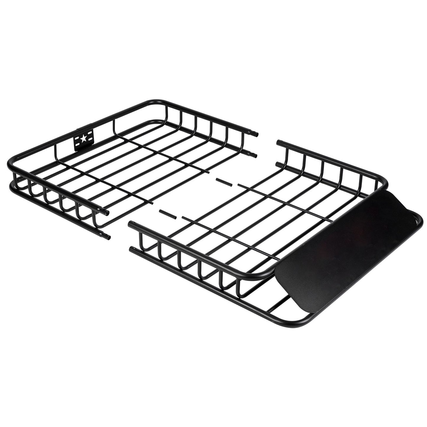 Roof Rack Cargo Basket 200 LBS Capacity 46"x36"x4.5" for SUV Truck Cars