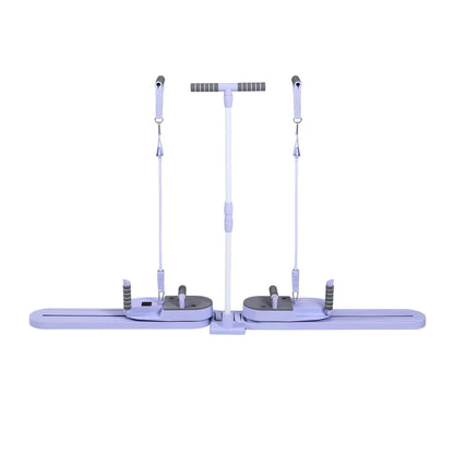 Everfit Abdominal Trainer Machine Core Glider Split Home Gym Equipment Purple