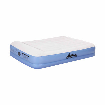Weisshorn Queen Air Mattress with Rechargeable Cordless Pump 41cm