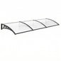 Instahut Window Door Awning 0.8mx3m Transparent