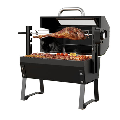 Grillz BBQ Grill Charcoal Electric Smoker Roaster