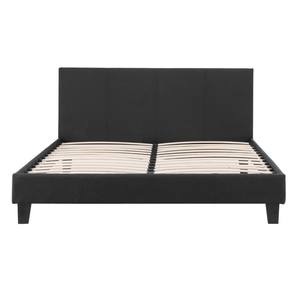 Artiss Bed Frame Queen Size Charcoal NEO