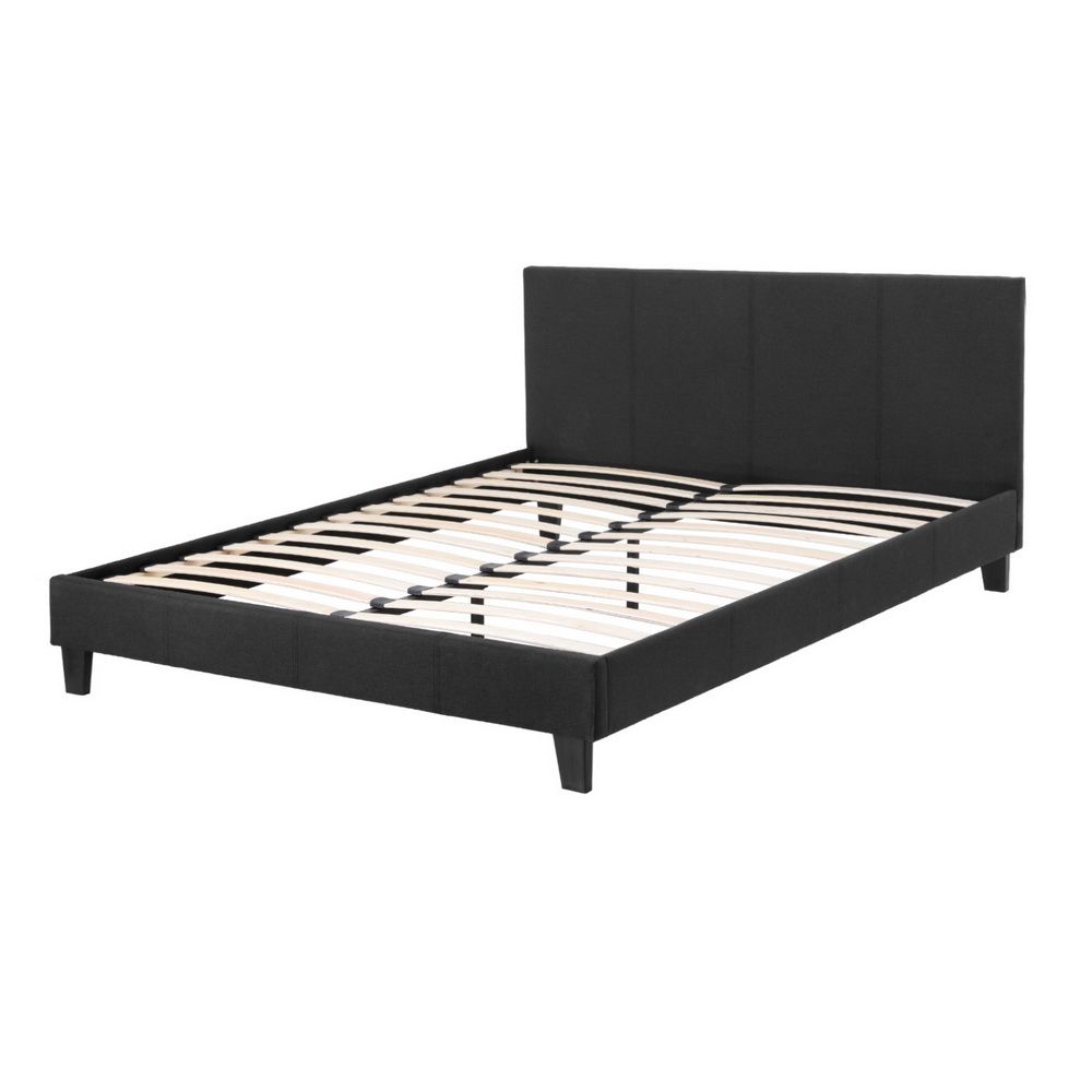 Artiss Bed Frame Queen Size Charcoal NEO