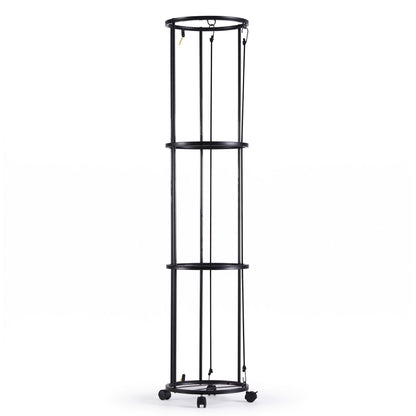 Everfit Vertical Ball Storage Rack with Wheels Sports Equipment Organiser