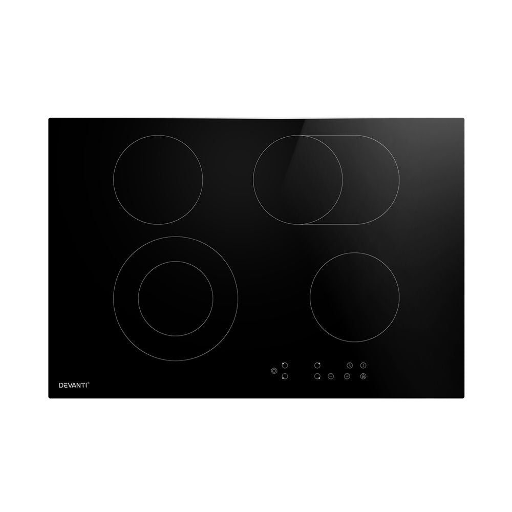Devanti Electric Ceramic Cooktop 77cm