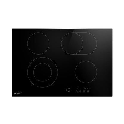Devanti Electric Ceramic Cooktop 77cm