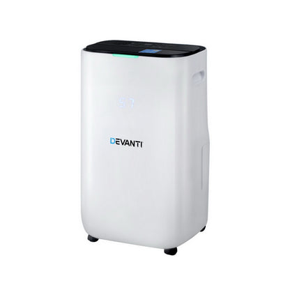 Devanti Dehumidifier 20L Air Purifier White
