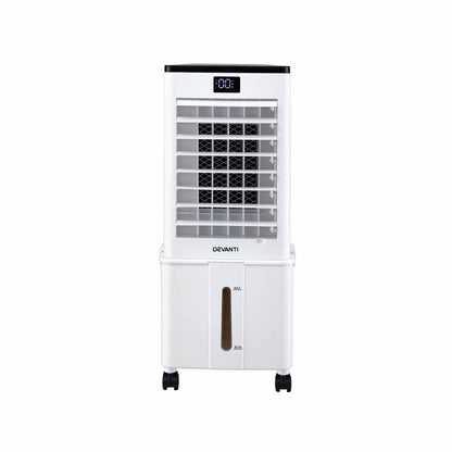 Devanti 8L 3-in-1 Evaporative Air Cooler 4 Ice Packs Remote Control 3 Speed