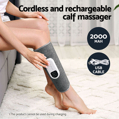 Livemor Leg Massager Heated Air Compression Calf Relaxation