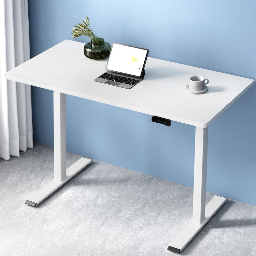 Artiss Standing Desk Motorised Dual Motor 120CM White