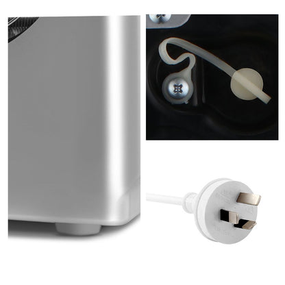 Devanti 12kg Ice Maker Machine Silver