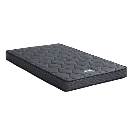 Giselle Bedding King Single Mattress 16cm Bonnell Spring Medium Firm Tight Top