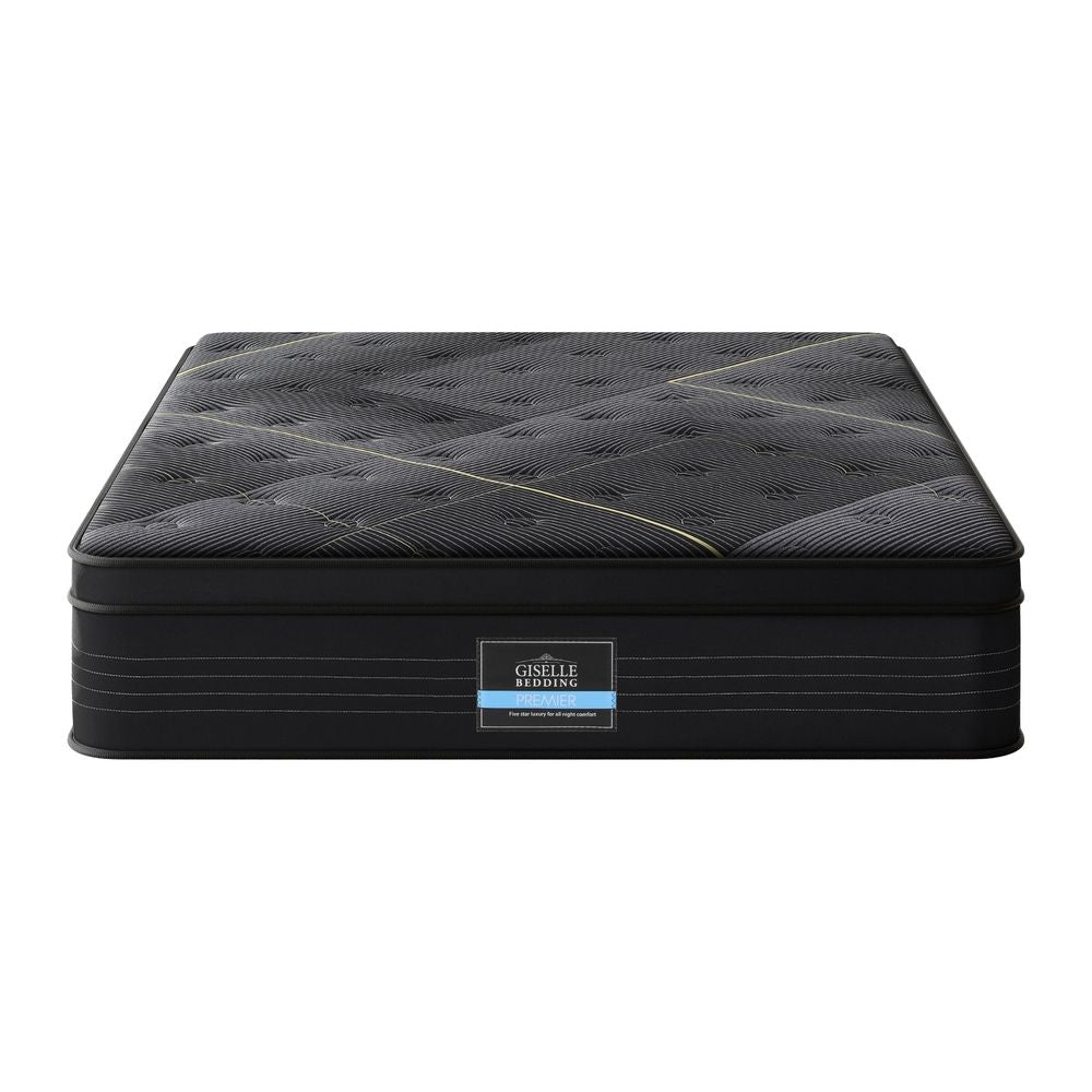 35cm Giselle Mattress Queen Bed Bamboo Pocket Firm Foam