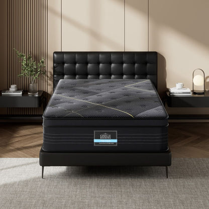 35cm Giselle Mattress Single Bed Bamboo Pocket Firm Foam