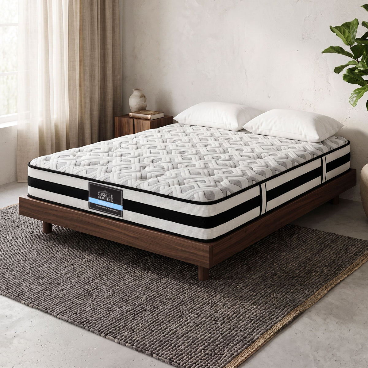 Giselle Bedding 24cm Mattress Super Firm Double