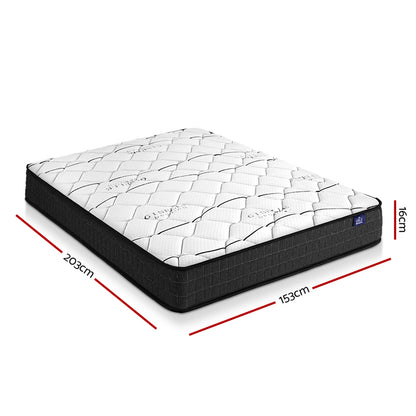 Giselle Bedding 16cm Mattress Medium Firm Queen