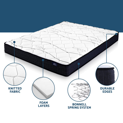 Giselle Bedding 16cm Mattress Medium Firm Queen
