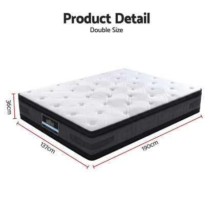 Giselle Bedding 36cm Mattress Cool Gel Memory Foam Double