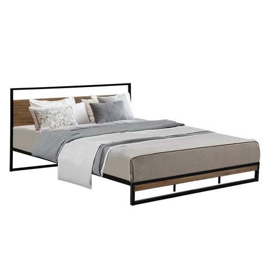 Artiss Bed Frame King Size Metal Frame DANE