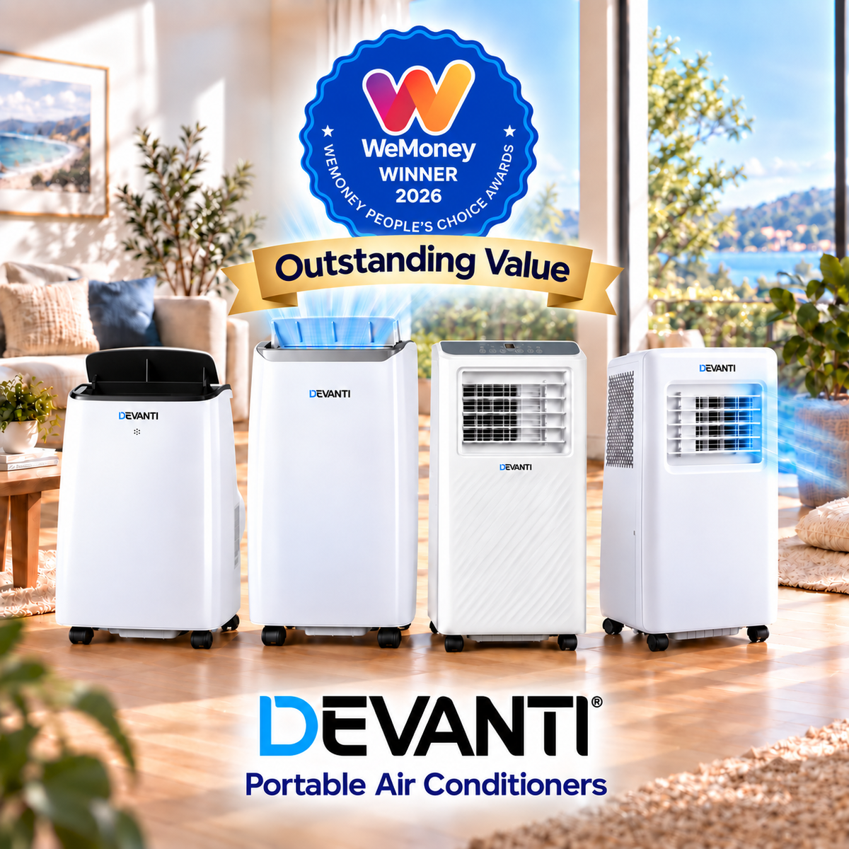 Devanti 12000BTU Portable Air Conditioner