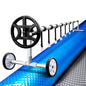 Aquabuddy Pool Cover 500 Micron 10x4m Silver Swimming Pool Solar Blanket 4m Roller