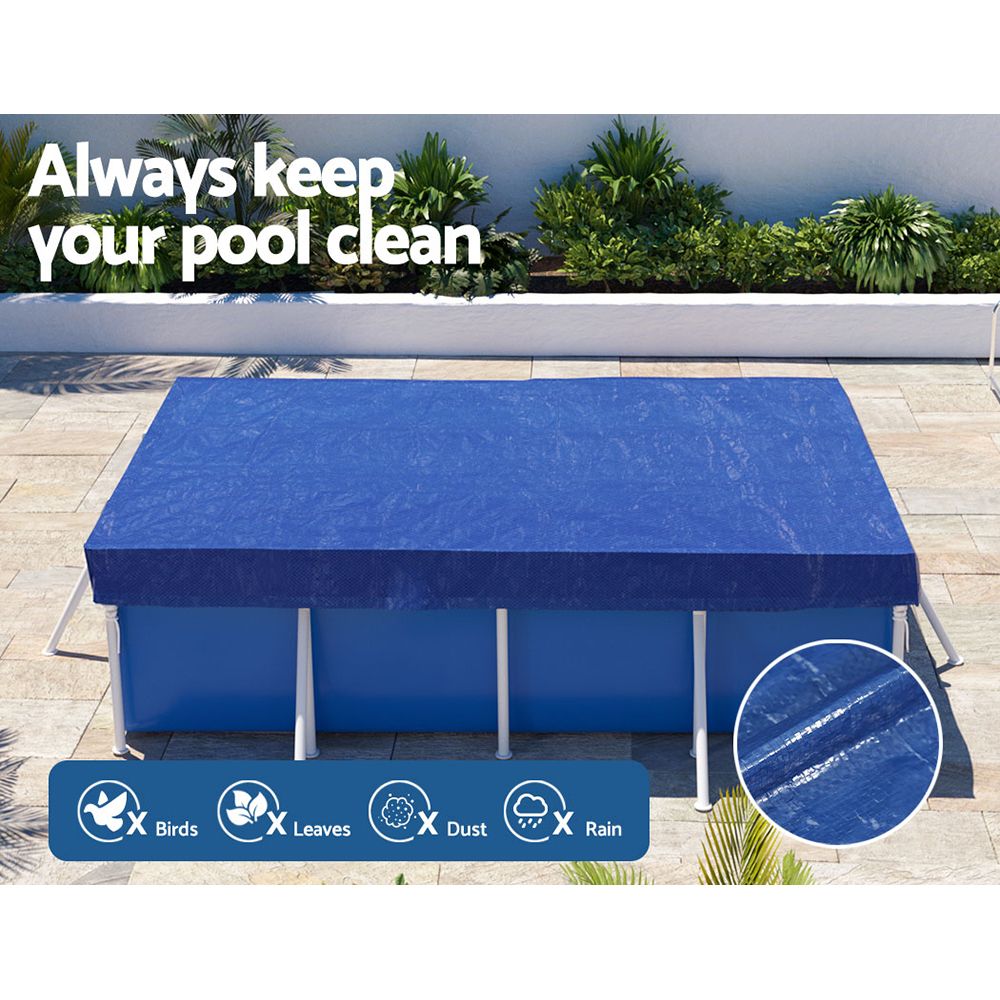 Aqua Buddy Pool Cover 3x2m Above-ground Swimming Pool Blanket Blue
