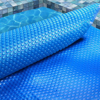 Aqua Buddy Pool Cover 8x4.2m 400 Micron Swimming Pool Solar Blanket Blue