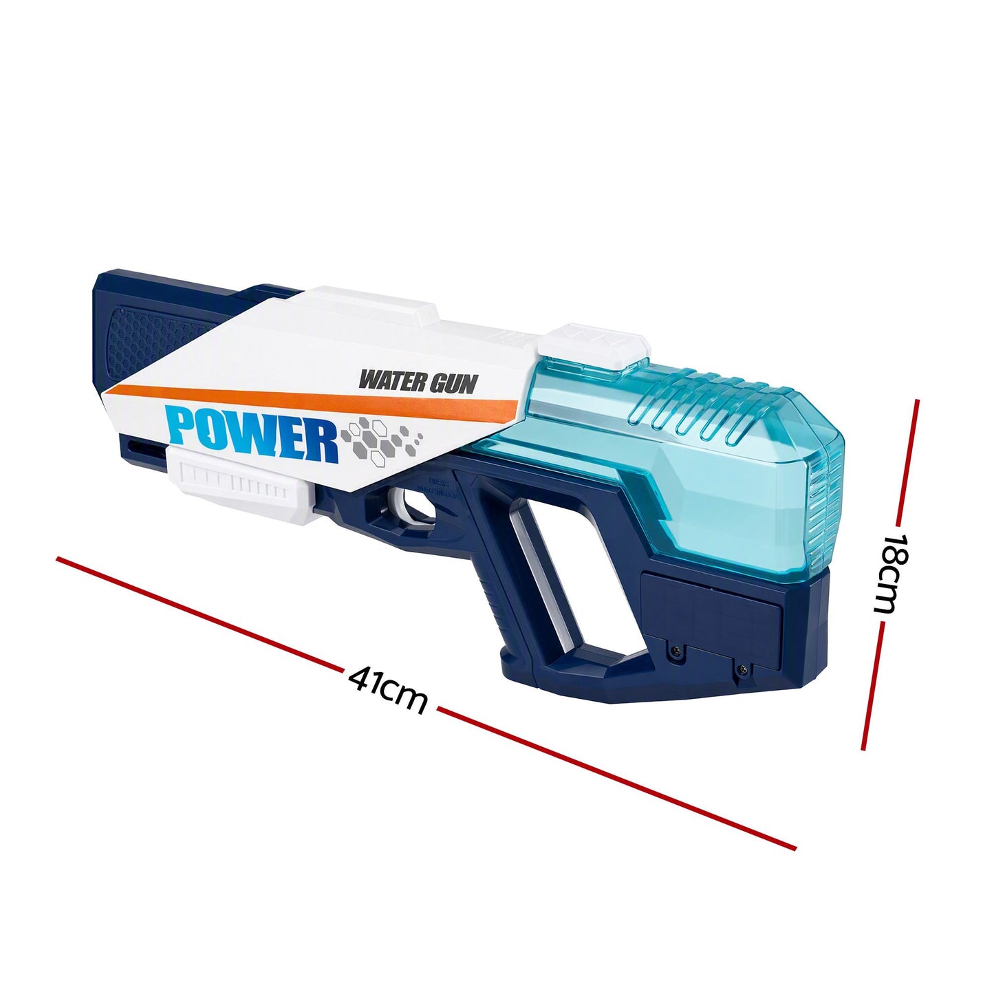 Keezi Kids Water Gun 600cc Water Blaster Toy for Pool Beach Play Blue