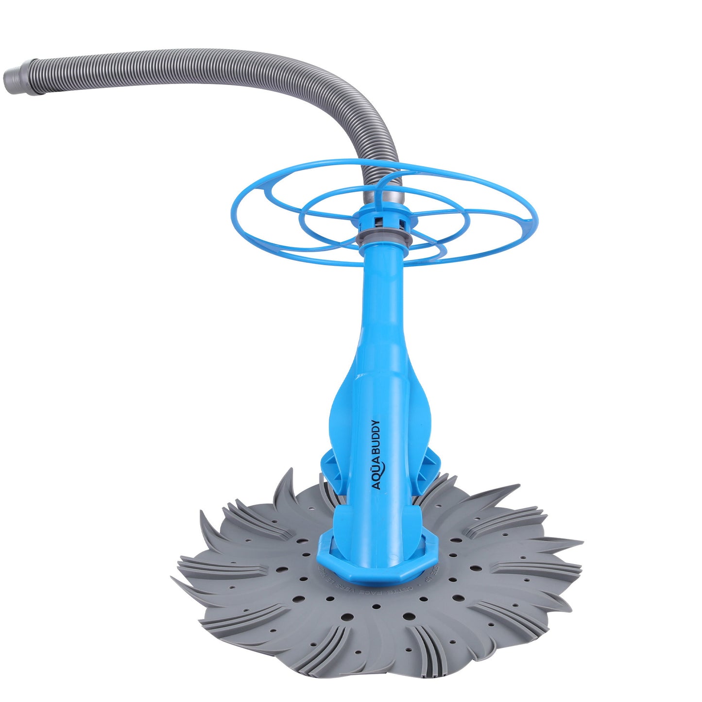 Aqua Buddy Vacuum Pool Cleaner Automatic Swimming Pool Floor Climb Wall Grey