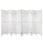 Artiss 8 Panel Room Divider Screen 326x170cm Louver White