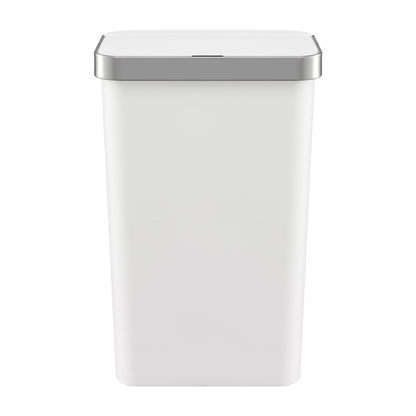 Devanti 50L Motion Sensor Trash Bin Automatic Kitchen Waste Dustbin White