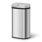 Devanti 60L Sensor Bin Motion Rubbish Automatic Silver