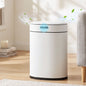 Devanti 20L Automatic Sensor Bin Touchless Rubbish Waste Bin White Kitchen