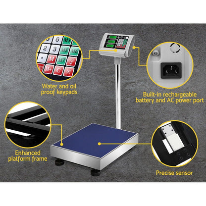 eMAJIN Platform Scales Digital 300KG Electronic Scale Counting LCD