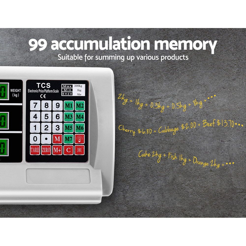 eMAJIN Platform Scales Digital 300KG Electronic Scale Counting LCD