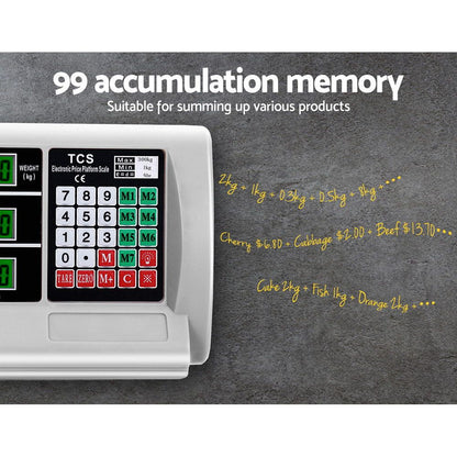 eMAJIN Platform Scales Digital 300KG Electronic Scale Counting LCD