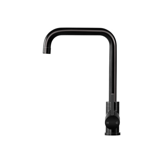 Cefito Kitchen Mixer Tap Mixer Rectangle Sink Faucet Basin Laundry Black