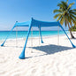 Weisshorn Beach Tent Sun Shelter UPF 50+ Shade 3x3m for 8 Person Outdoor
