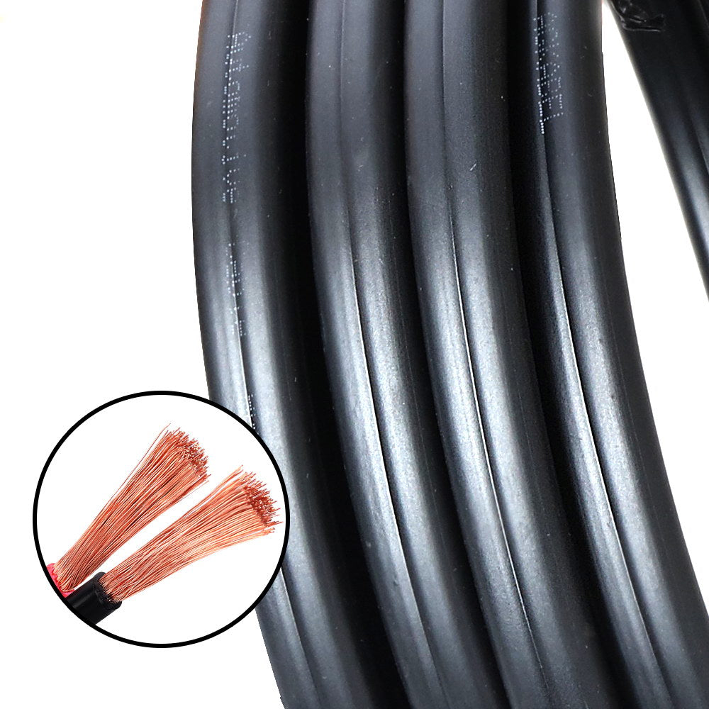 Giantz 6B&S 10M Twin Core Wire Electrical Cable Extension Car 450V 2 Sheath