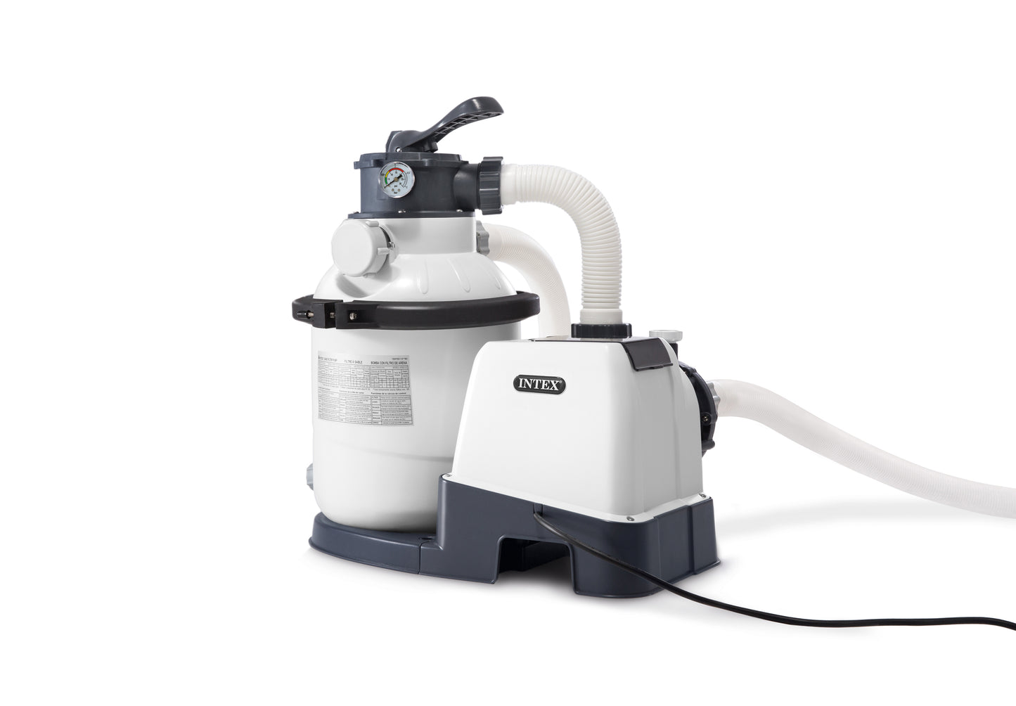 Intex Intex Graphite Grey Panel Pool 4.78 x 1.24M 26384